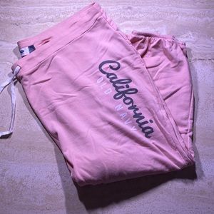 Old navy pink sweat pants